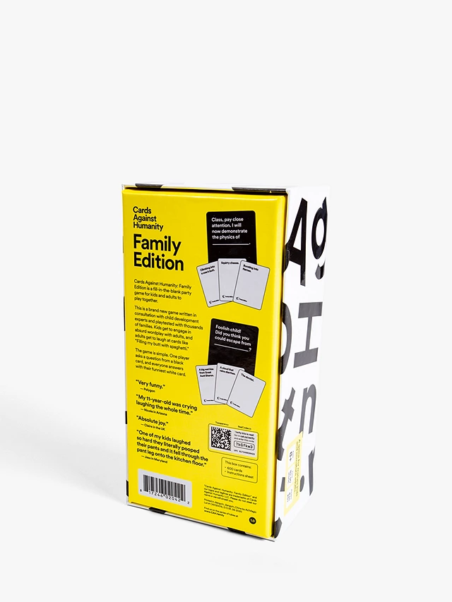 Kids Review New Cards Against Humanity Family Edition Card Game