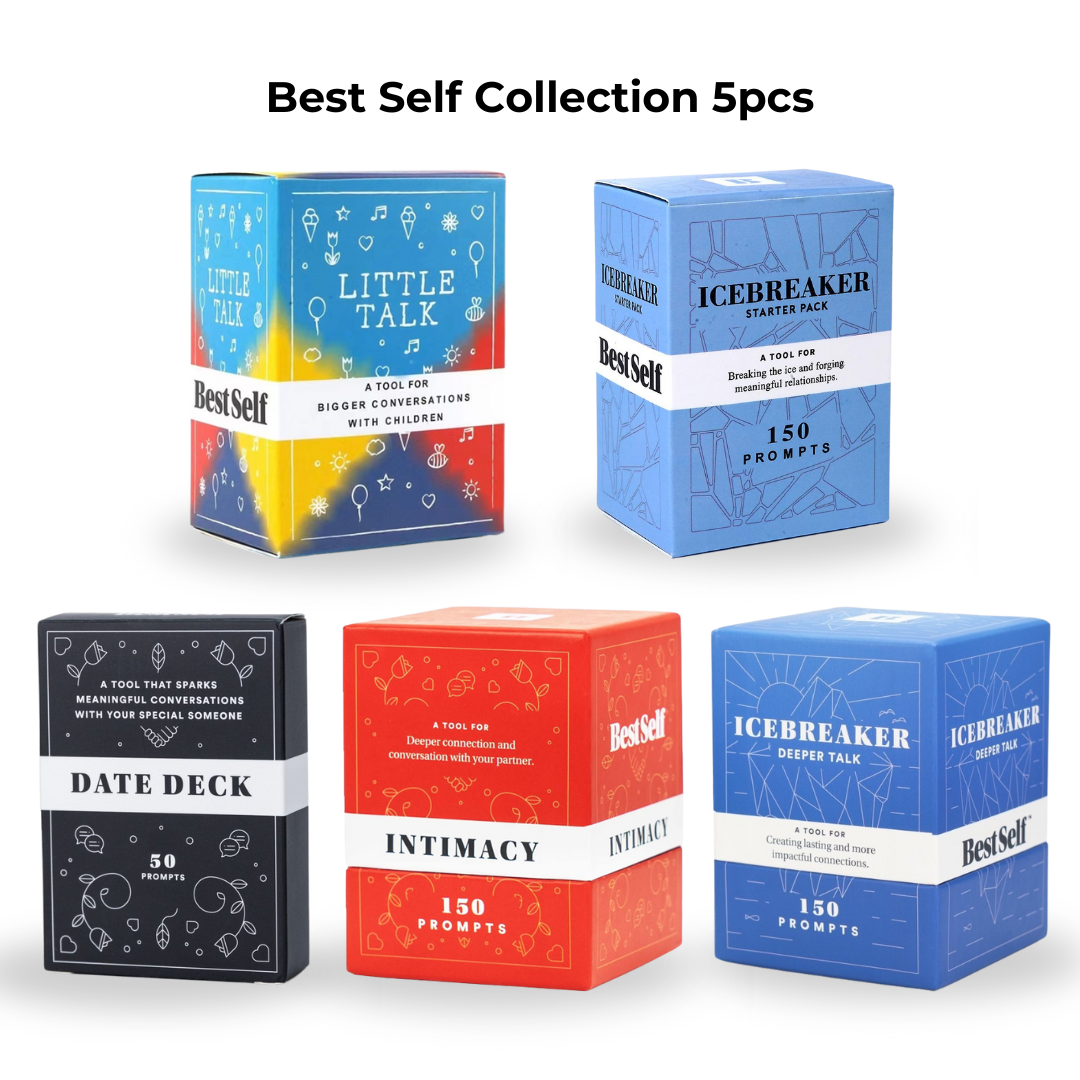 Best Self Collection card games including Intimacy, Icebreaker, and Date Deck, by Board Games and Cards Kenya in Nairobi.