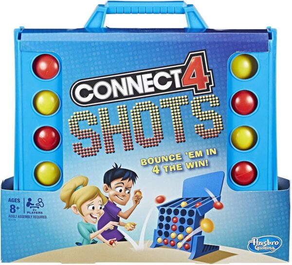 Connect 4 Shots board game for kids and families, available in Kenya.